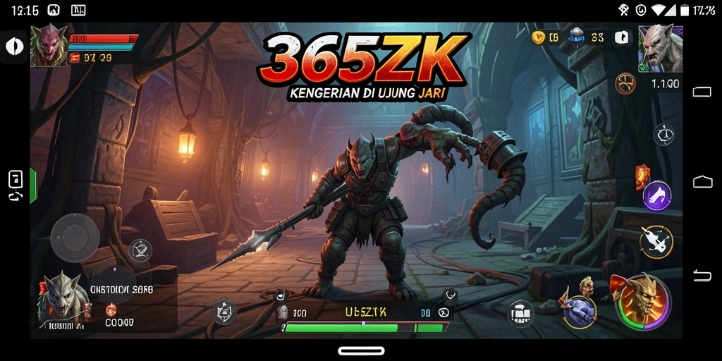 Tangkapan layar menampilkan gameplay yang mendebarkan dan menakutkan di 365ZK.