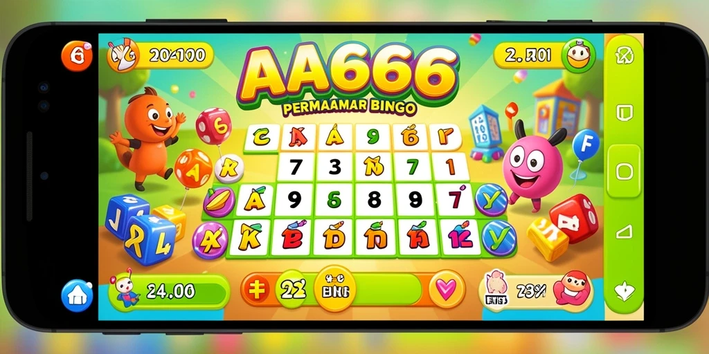 Tampilan gameplay seru dari AA666 yang penuh warna.