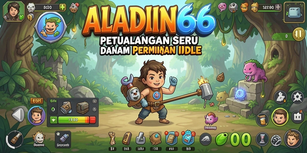 Tampilan gameplay seru dan menarik dari ALADIN66.