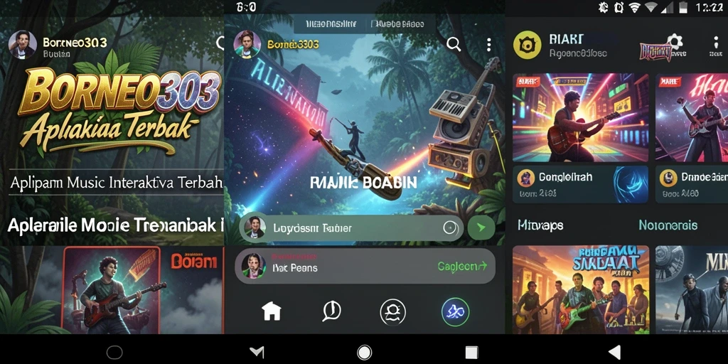 Screenshot gameplay BORNEO303 menampilkan keseruan bermain musik.