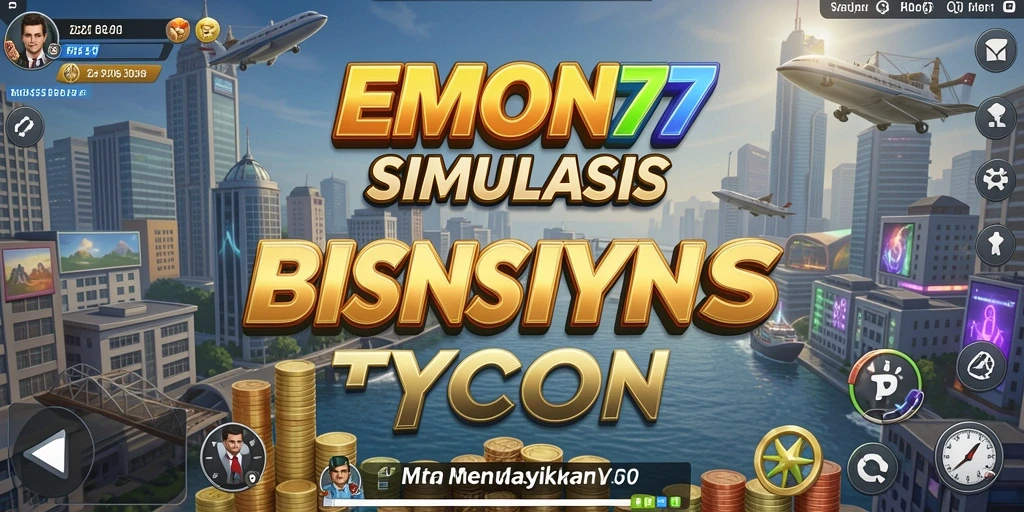 Screenshot gameplay EMON77 menampilkan aksi manajerial yang dinamis.