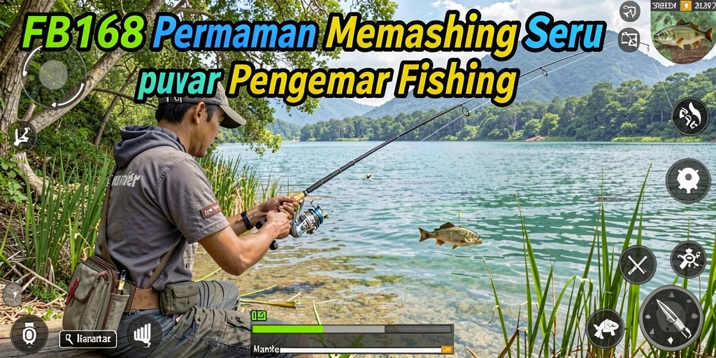 Tangkapan ikan yang beragam dalam gameplay FB168.