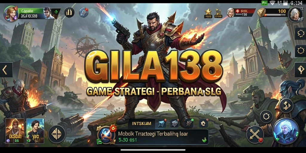 Tampilan gameplay GILA138 yang menarik dan strategis.