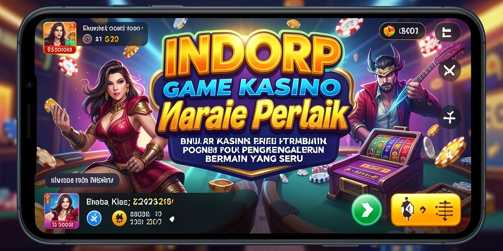 Tangkapan layar gameplay Kasino yang menarik dari INDORP.
