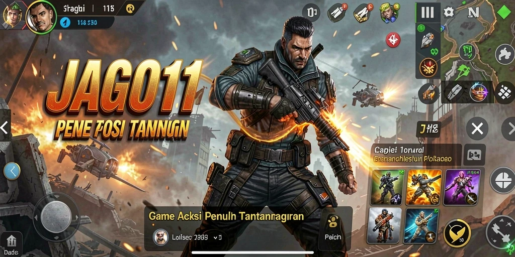 Gameplay seru JAGO11 dengan aksi mendebarkan.