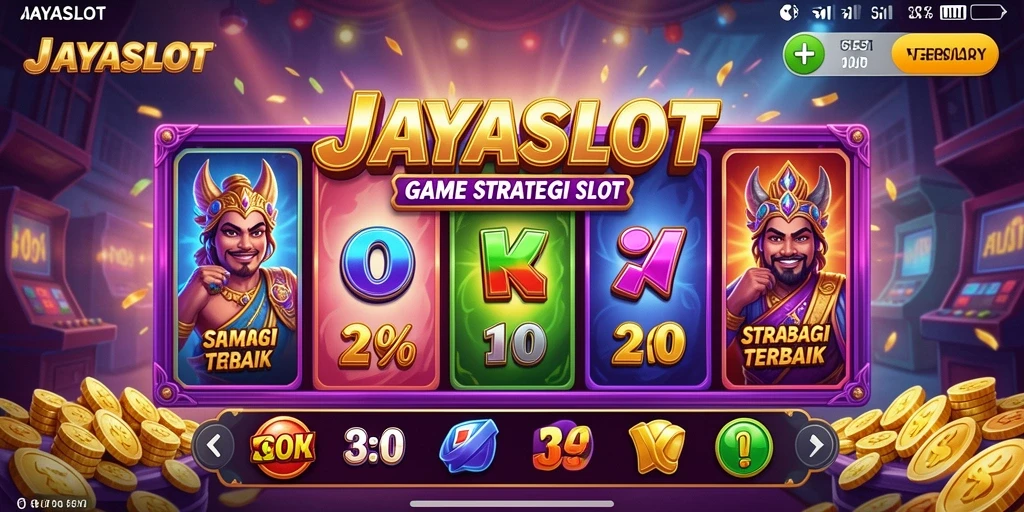 Tampilan menarik dari gameplay JAYASLOT yang penuh strategi.