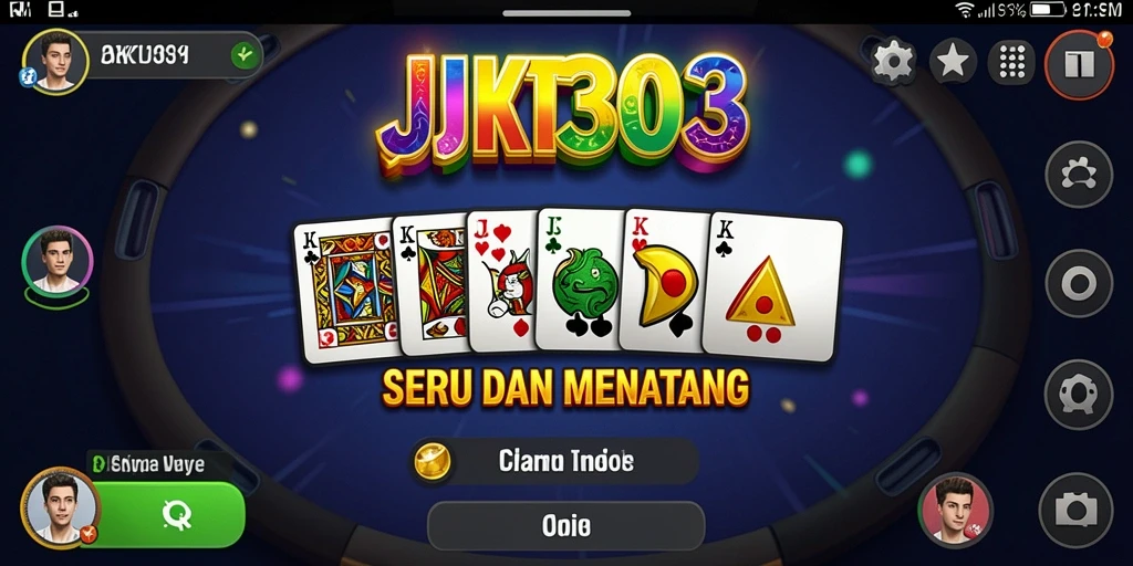 Tampilan gameplay JKT303 yang seru dan penuh warna.