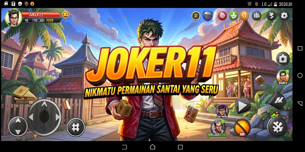 Tampilan gameplay menarik dengan level yang seru dalam JOKER11.