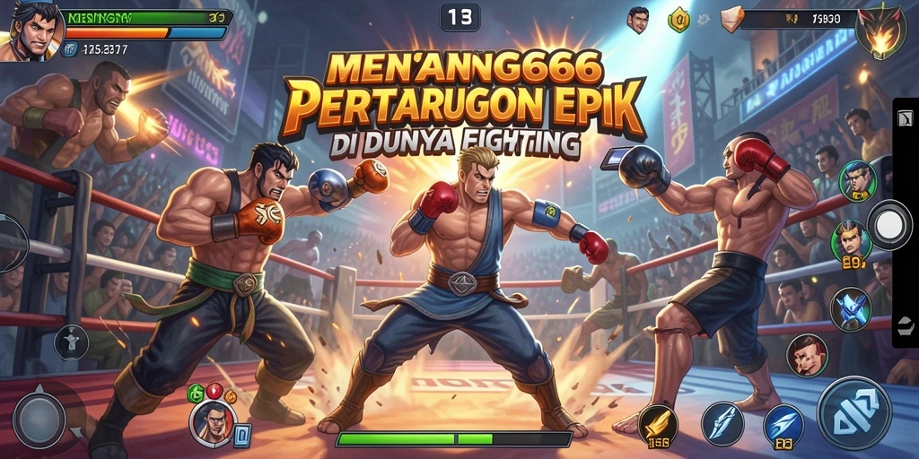Tampilan dinamis dan seru saat bertarung di MENANG666.
