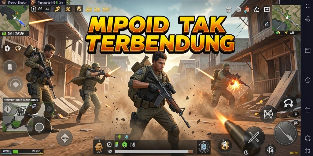 Tampilan aksi menarik dari MPOID dengan berbagai karakter dan pertempuran seru.