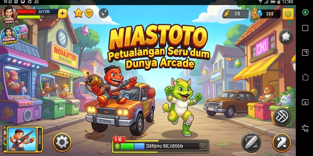 Tampilan gameplay NIASTOTO yang seru dan penuh aksi.
