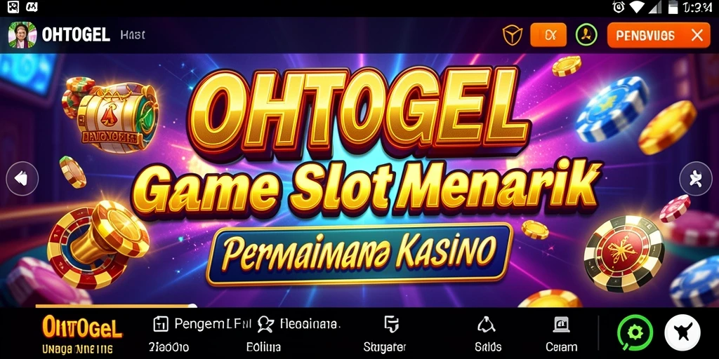 Tangkapan layar OHTOGEL yang menampilkan gameplay slot yang menarik.