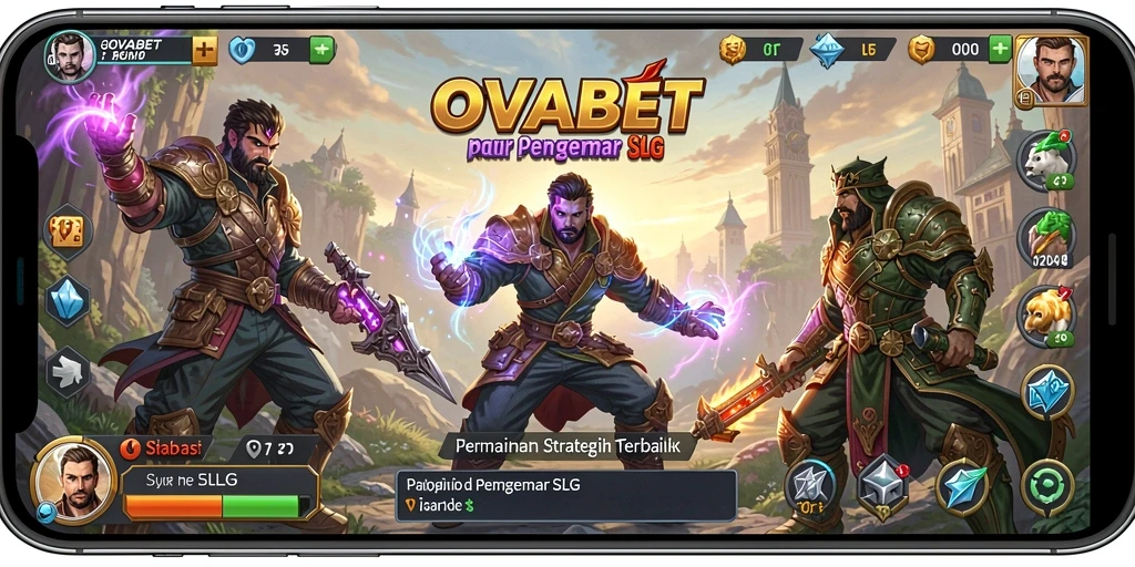 Tampilan permainan OVABET yang menarik dengan aksi pertempuran seru.