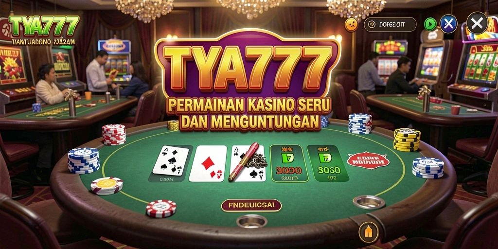 Tampilan gameplay menarik dari permainan Kasino TYA777.